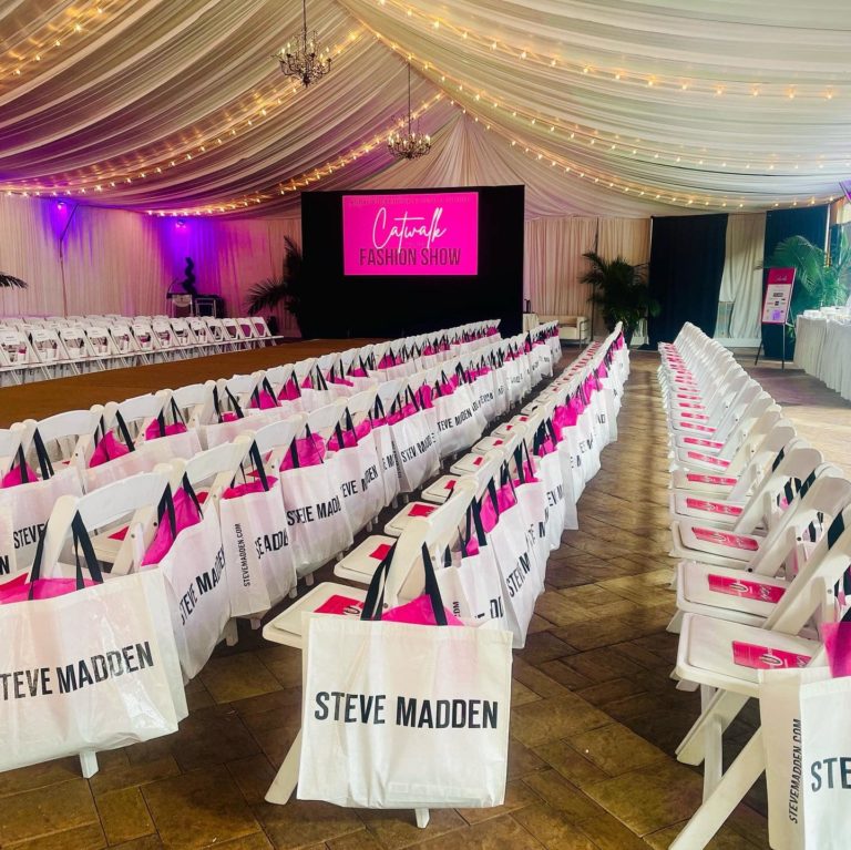 Steve Madden bags event room
